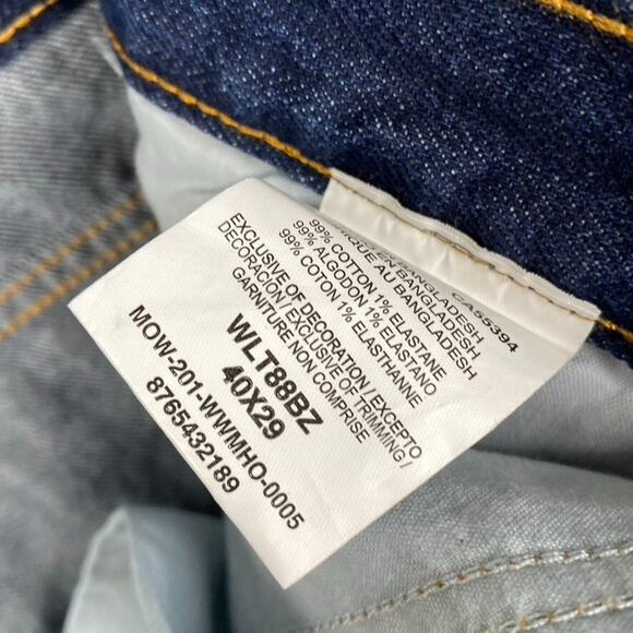 Wrangler Retro Slim Fit Straight Leg Jeans Men's 40x29 Measured (42x29) Cowboy - Picture 10 of 14